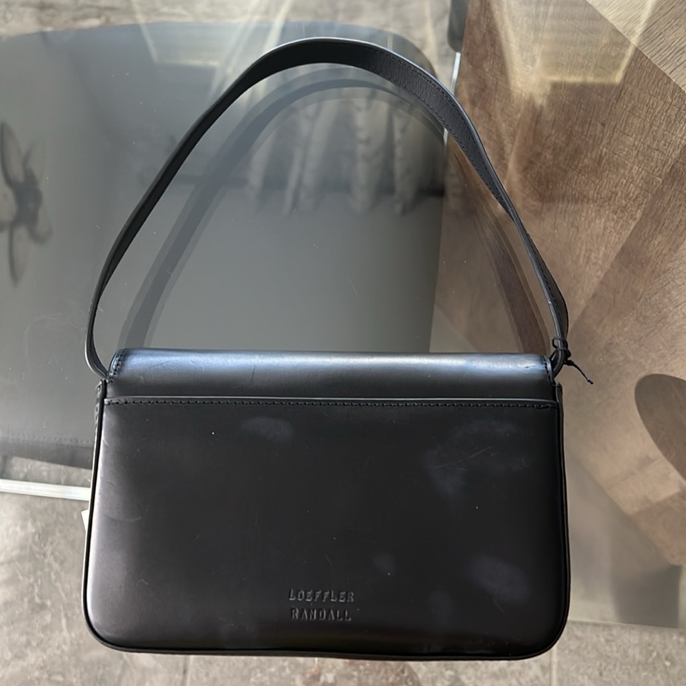 Loeffler Randall x Revolve Stefania Baguette Bag in Black NWT - Picture 9 of 14